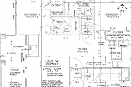 Margaret Manor Unit A Floor Plan